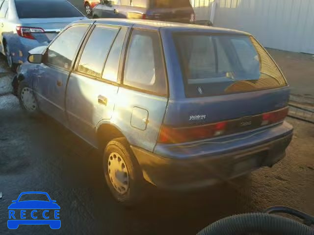 1992 GEO METRO/LSI 2C1MR6468N6808181 зображення 2