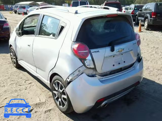 2013 CHEVROLET SPARK 2LT KL8CF6S96DC597890 зображення 2