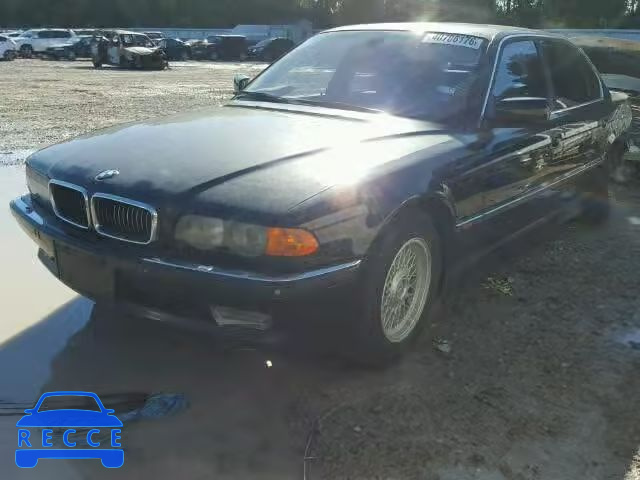 2000 BMW 740IL WBAGH8344YDP15823 image 1