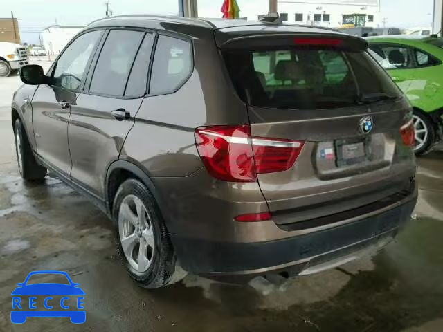 2012 BMW X3 XDRIVE2 5UXWX5C56CL717675 image 2