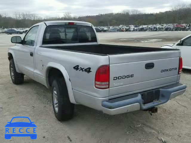 2004 DODGE DAKOTA SPO 1D7GG36K44S597450 image 2