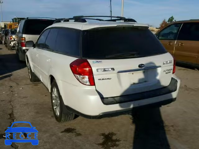 2009 SUBARU OUTBACK 3. 4S4BP85C494323510 image 2