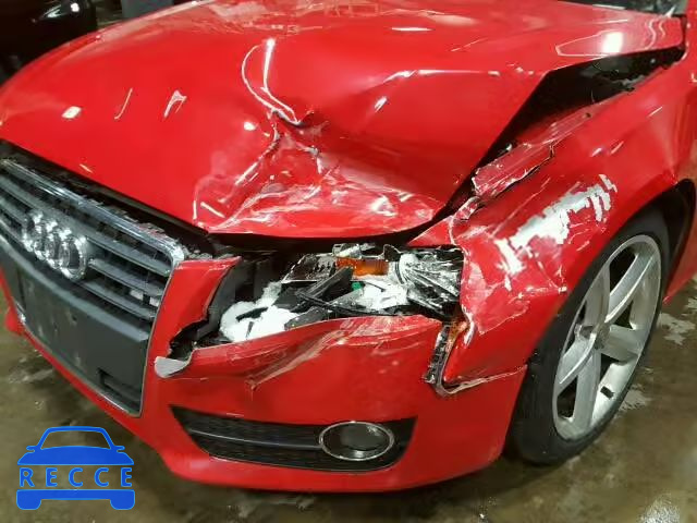 2010 AUDI A5 QUATTRO WAULFAFR5AA037352 image 8