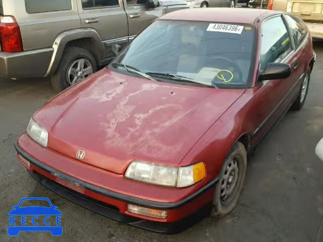 1990 HONDA CIVIC CRX JHMED8457LS020431 зображення 1