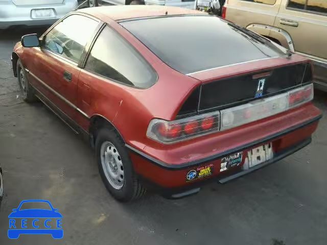 1990 HONDA CIVIC CRX JHMED8457LS020431 зображення 2