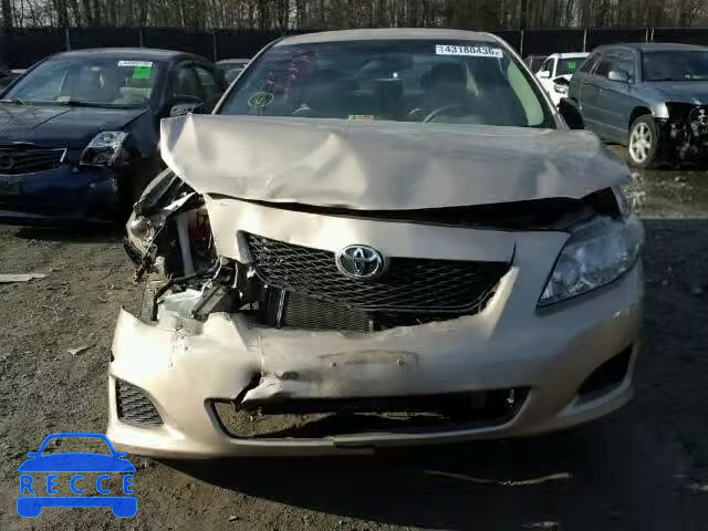 2010 TOYOTA COROLLA 2T1BL4EE8AC400159 image 8