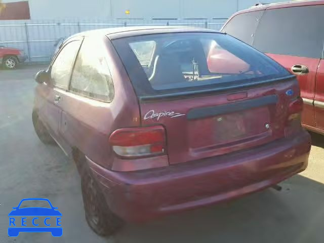 1997 FORD ASPIRE KNJLT05H1V6232336 Bild 2