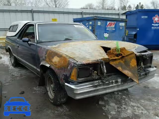 1981 CHEVROLET EL CAMINO 1GCCW80K9BR431852 image 0