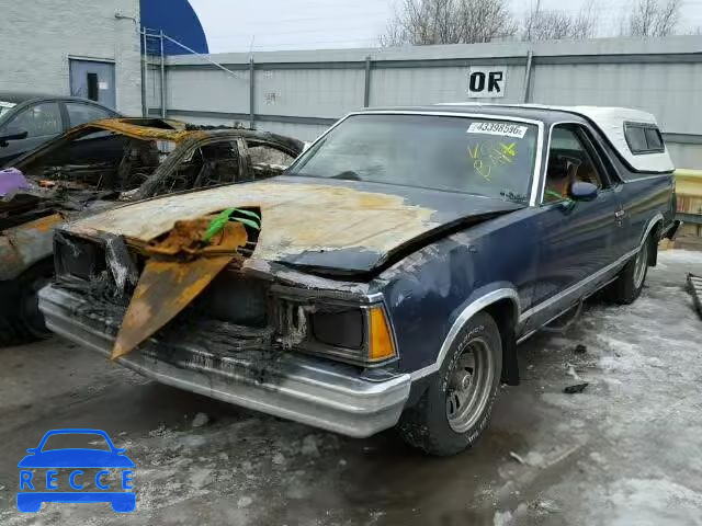 1981 CHEVROLET EL CAMINO 1GCCW80K9BR431852 image 1