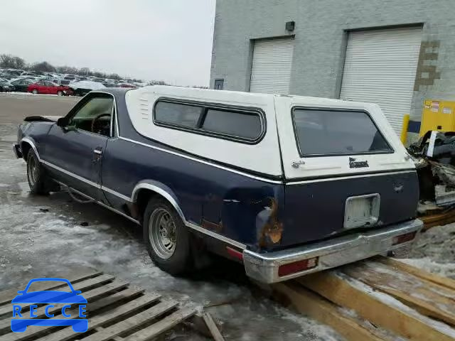 1981 CHEVROLET EL CAMINO 1GCCW80K9BR431852 image 2