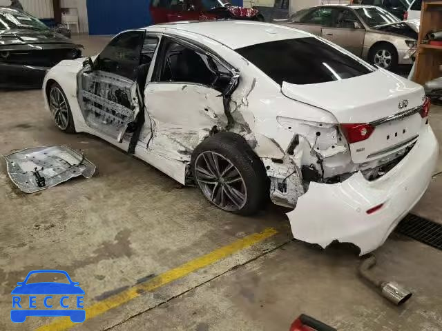 2015 INFINITI Q50 HYBRID JN1AV7AR1FM850154 image 2
