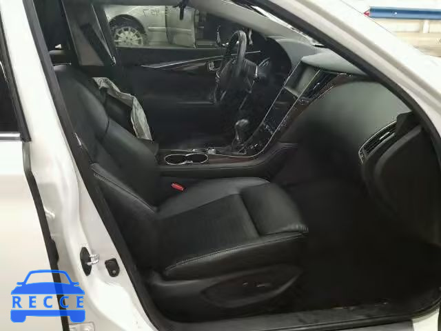 2015 INFINITI Q50 HYBRID JN1AV7AR1FM850154 image 4