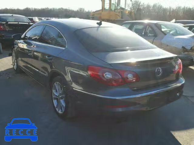 2009 VOLKSWAGEN CC LUXURY WVWHL73C19E543706 image 2