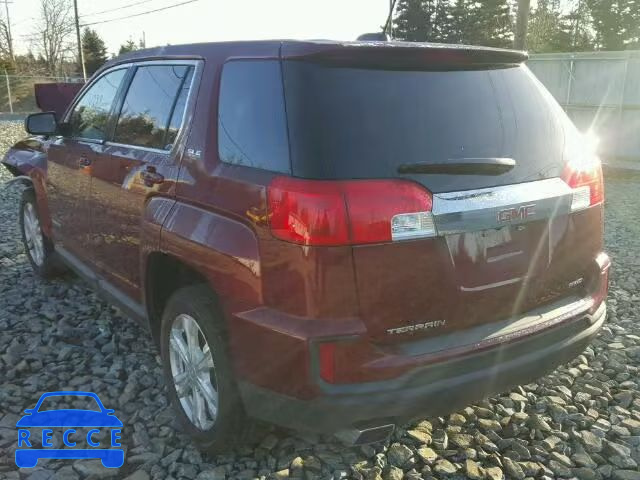 2017 GMC TERRAIN SL 2GKFLSEK4H6165550 зображення 2