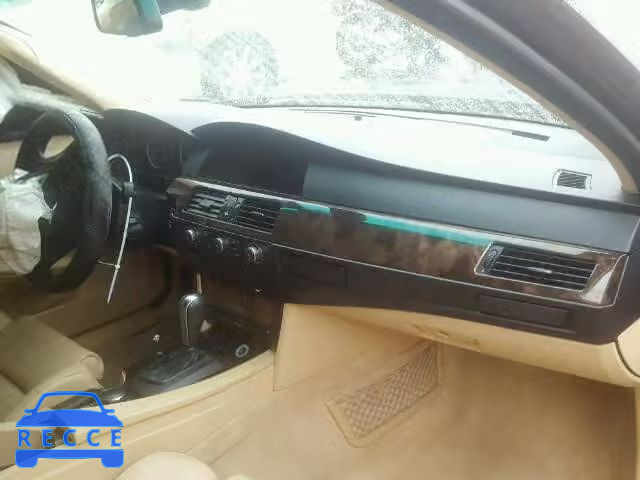 2006 BMW 550I WBANB53536CP03097 image 8