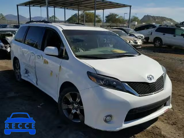 2015 TOYOTA SIENNA SPORT 5TDXK3DC6FS597126 зображення 0