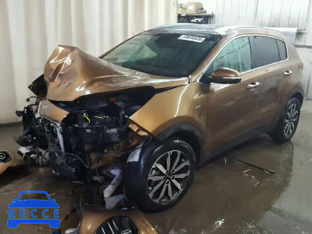 2017 KIA SPORTAGE E KNDPNCAC9H7072196 зображення 1