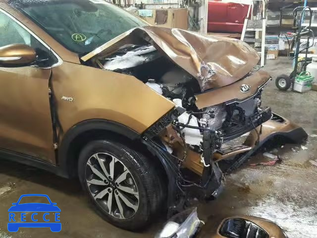 2017 KIA SPORTAGE E KNDPNCAC9H7072196 зображення 8