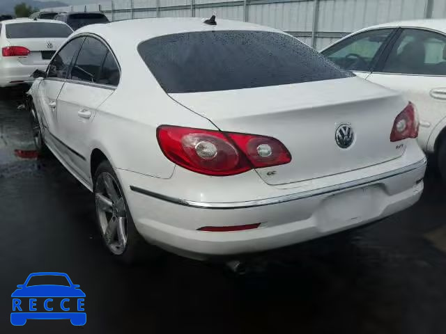2012 VOLKSWAGEN CC LUXURY WVWHP7AN9CE540763 image 2