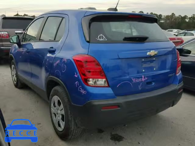 2015 CHEVROLET TRAX LS KL7CJKSB4FB121953 image 2