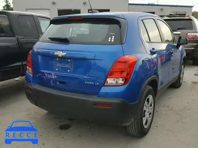 2015 CHEVROLET TRAX LS KL7CJKSB4FB121953 image 3