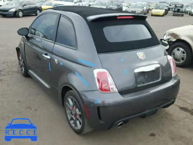 2015 FIAT 500 ABARTH 3C3CFFJH1FT616003 image 2