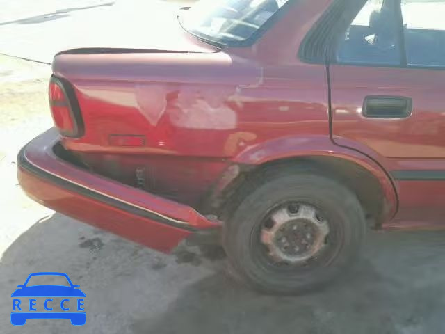 1991 TOYOTA COROLLA DL JT2AE94A9M3462955 Bild 9