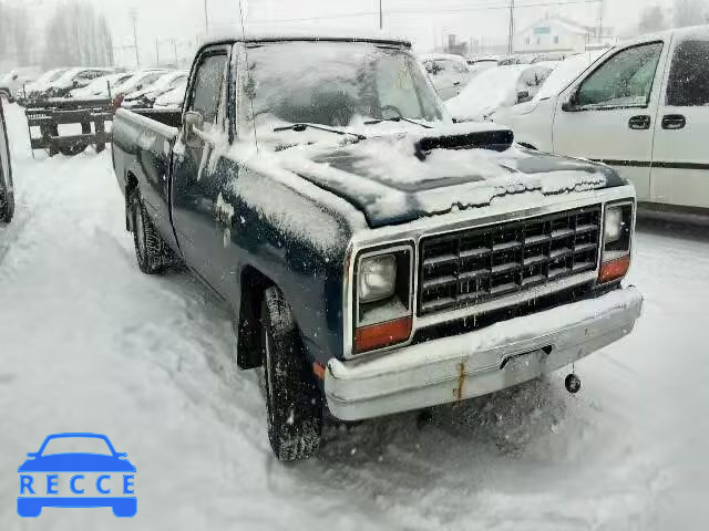 1985 DODGE D-SERIES D 1B7GD14T6FS613220 зображення 0