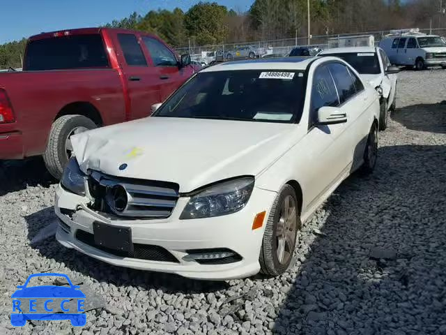 2011 MERCEDES-BENZ C 350 WDDGF5GB4BR175356 зображення 1