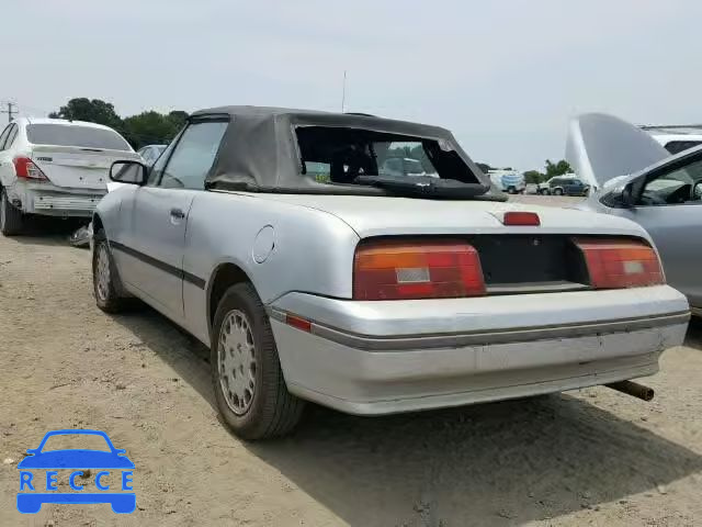 1991 MERCURY CAPRI 6MPCT01Z1M8624116 image 2