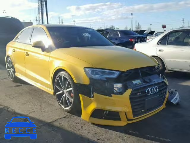 2017 AUDI S3 PREMIUM WAUB1GFF6H1059583 image 0