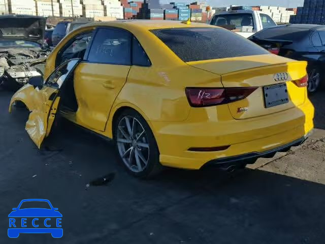 2017 AUDI S3 PREMIUM WAUB1GFF6H1059583 image 2