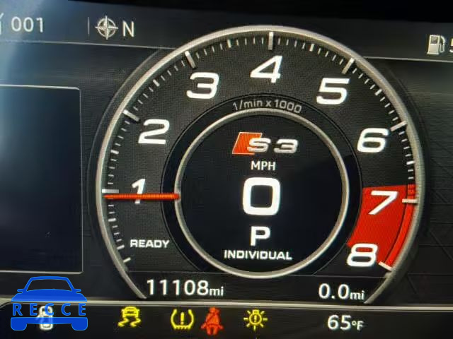 2017 AUDI S3 PREMIUM WAUB1GFF6H1059583 image 7