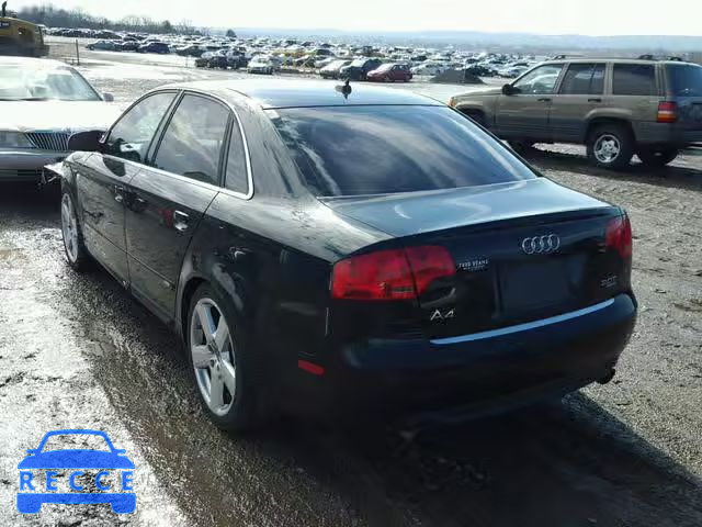 2008 AUDI A4 S-LINE WAUEF78E18A083390 image 2