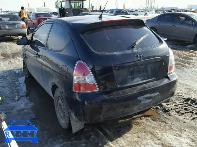 2007 HYUNDAI ACCENT BAS KMHCN35C87U039016 image 2