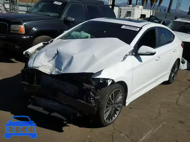 2018 HYUNDAI ELANTRA SP KMHD04LBXJU510707 image 1