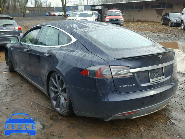 2015 TESLA MODEL S P8 5YJSA1H45FF085205 зображення 2