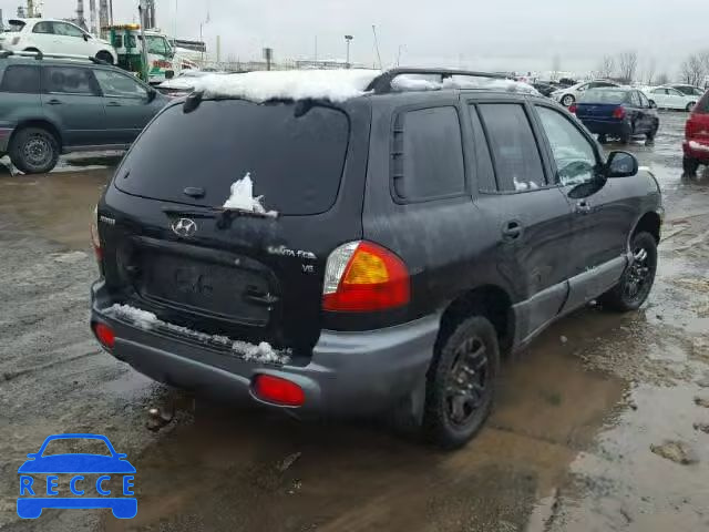 2004 HYUNDAI SANTA FE B KM8SB13D04U712008 image 3