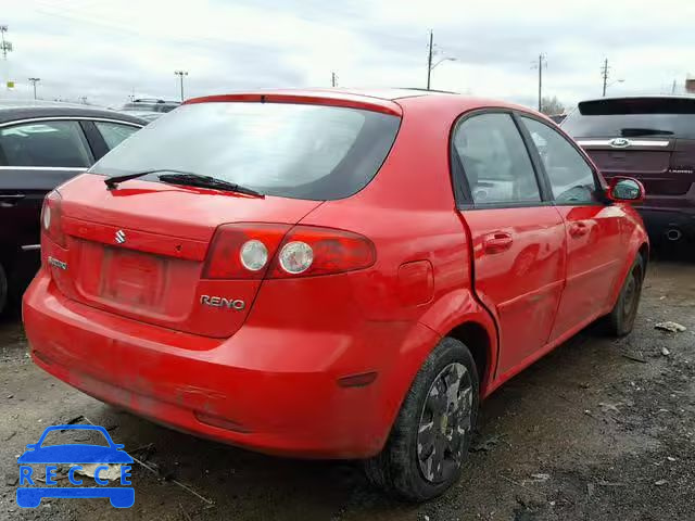 2008 SUZUKI RENO BASE KL5JD66Z98K896225 image 3