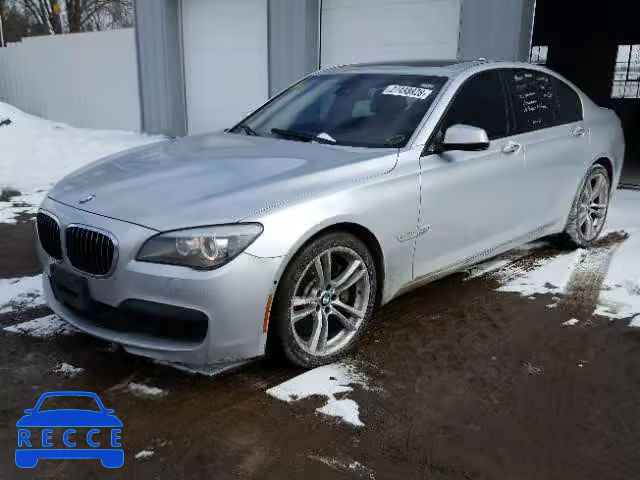 2012 BMW 750I XDRIV WBAKC6C5XCDX99631 зображення 1