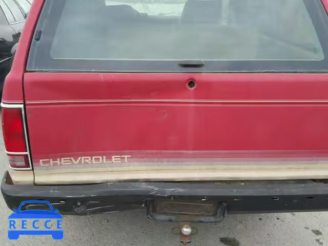 1994 CHEVROLET BLAZER S10 1GNCS18Z6R0115190 зображення 8