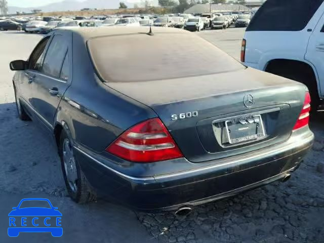 2001 MERCEDES-BENZ S 600 WDBNG78J81A153615 Bild 2