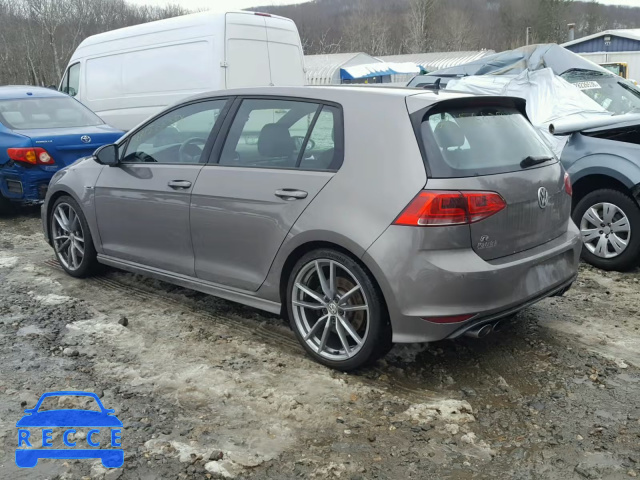 2017 VOLKSWAGEN GOLF R WVWWF7AUXHW142822 image 2