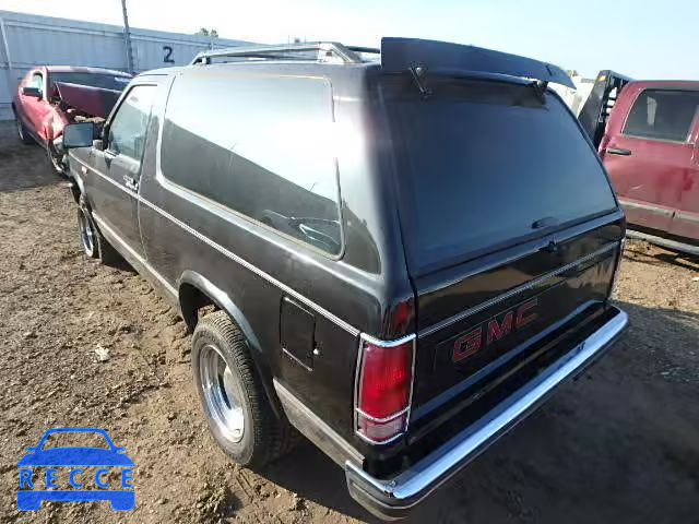 1987 GMC S15 JIMMY 1GKCS18R7H8516762 зображення 2