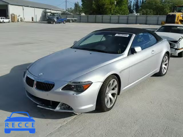 2004 BMW 645 CI AUT WBAEK73464B321667 image 1