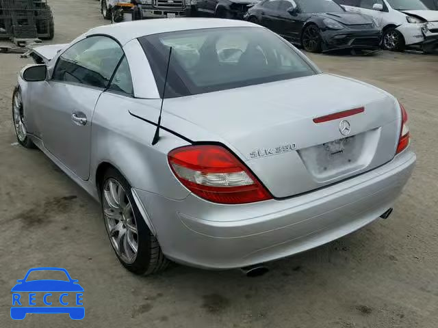 2005 MERCEDES-BENZ SLK 350 WDBWK56F25F038605 image 2