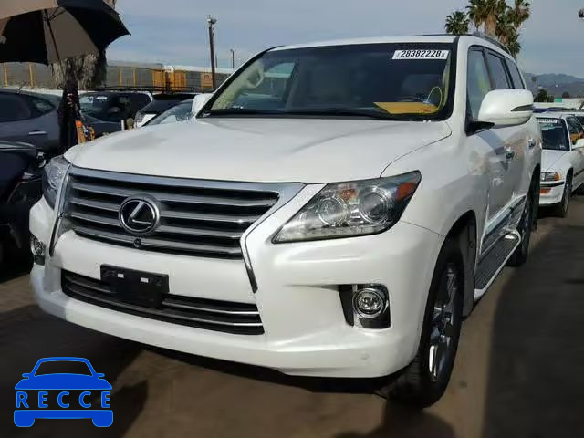 2014 LEXUS LX 570 JTJHY7AX6E4136792 image 1