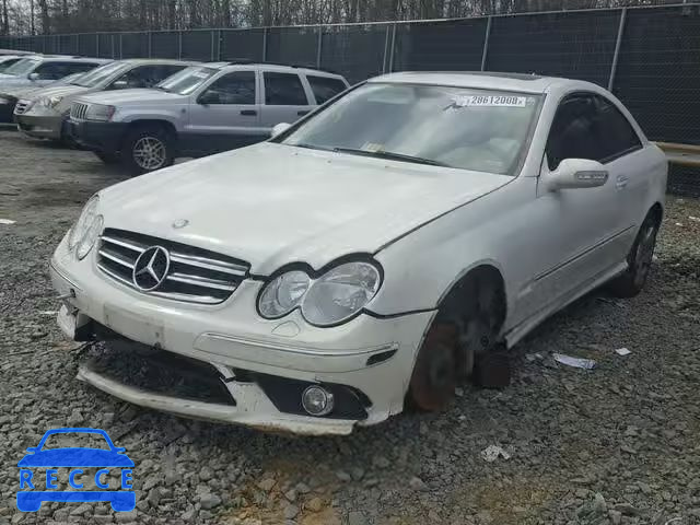 2007 MERCEDES-BENZ CLK 550 WDBTJ72HX7F214862 image 1