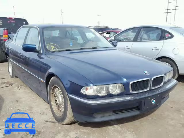 1999 BMW 740 IL WBAGH833XXDP00622 image 0