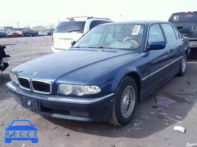 1999 BMW 740 IL WBAGH833XXDP00622 image 1